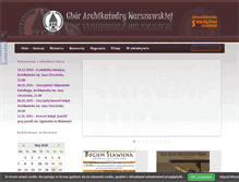 Tablet Screenshot of chorarchikatedry.pl
